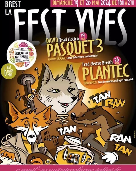 Brest La Fest'Yves, fête de la Bretagne 2027