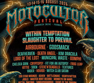 MOTOCULTOR FESTIVAL 2026 affiche