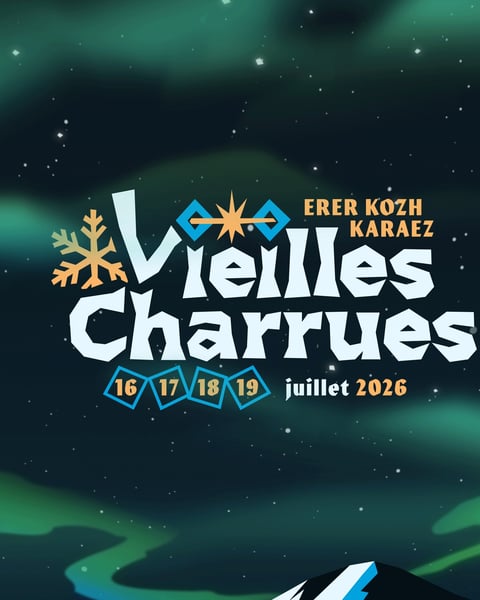Les Vieilles Charrues 2026 affiche
