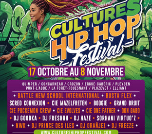 Cultures Hip Hop Festival 2025 affiche