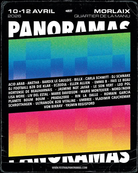 Festival panoramas affiche 2026