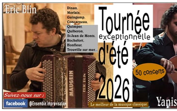 Duo Violoncelle et Accordéon : Voyage Au Cœur De La Grande Europe