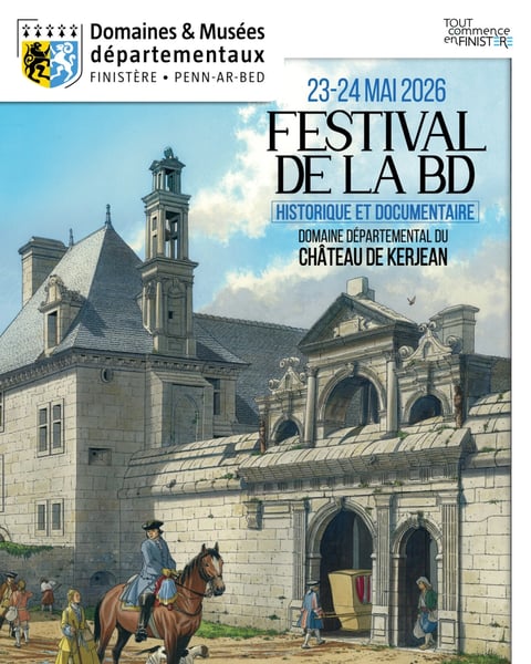 Festival de la BD historique au Château de Kerjean