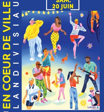 Concert en coeur de ville pour la fête de la musique Landivisiau