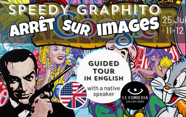 Visite privée en anglais de l’expo-vente « Arrêt sur Images »