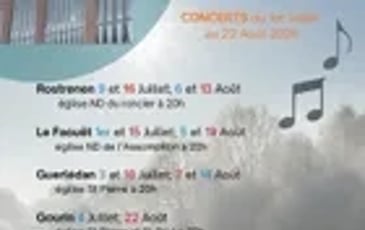 Circuit des Orgues en Centre Bretagne