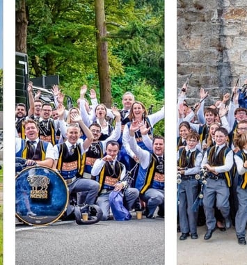 Bagad Kemper et Cercle Celtique Mederien Penhars