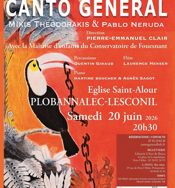 Canto General — Concert église St Alour Plobannalec