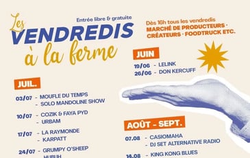 Festival Les Vendredis à la Ferme