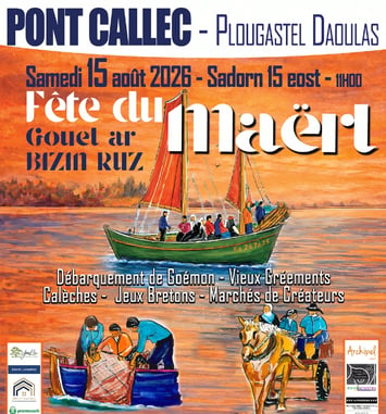 Fête du Maërl 2026 affiche