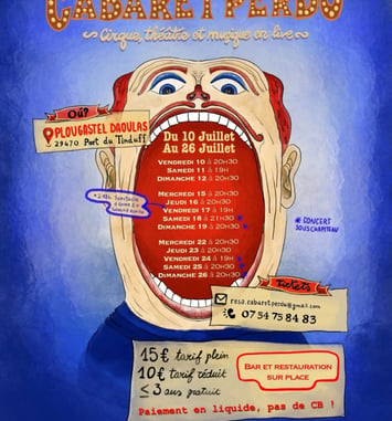 Cabaret Perdu 2026 affiche