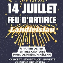 Concert et feu d'articfice pour la Fête Nationale