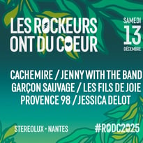Les rockeurs ont du cœur