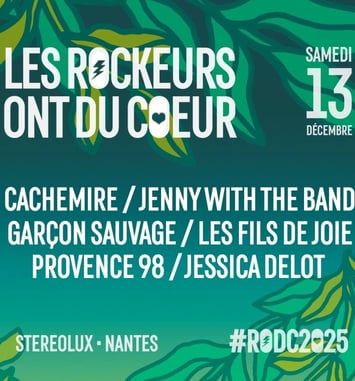 Les rockeurs ont du cœur