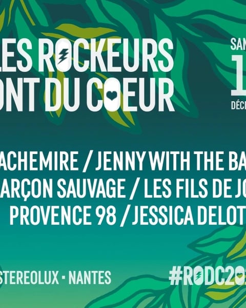 Les rockeurs ont du cœur
