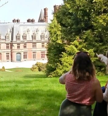 Le château en visu