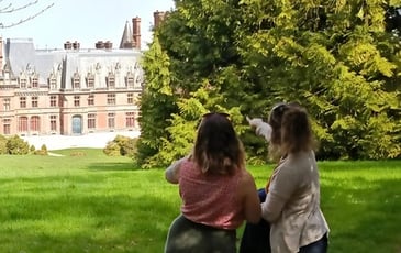 Le château en visu