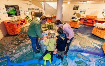 Visite de l'espace muséographique dédié aux abers