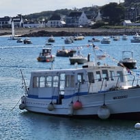 Balades en mer sur la Bretonne, ancienne vedette à passagers de l'île de Batz