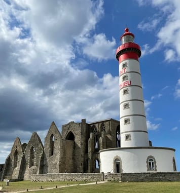 Visite du phare de Saint-Mathieu, à Plougonvelin