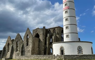 Visite du phare de Saint-Mathieu, à Plougonvelin