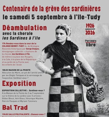 Centenaire de la grève des sardinières