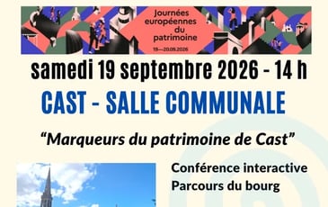 Marqueurs du patrimoine de Cast
