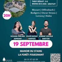 Soirée musicale - chant lyrique et harpe