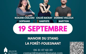 Soirée musicale - chant lyrique et harpe