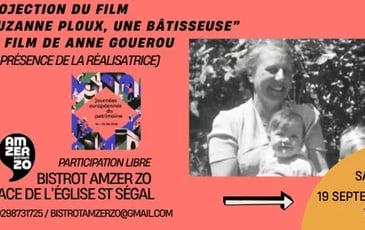 Projection du film “Suzanne Ploux, une bâtisseuse“