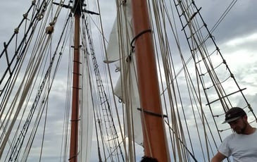 Visite à quai de La Recouvrance