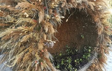 Nid en Herbes – Une œuvre végétale participative