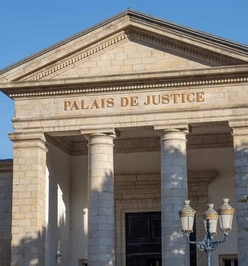 Le palais de justice, Visite guidée