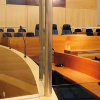 Le palais de justice, projection, "A vous de juger"