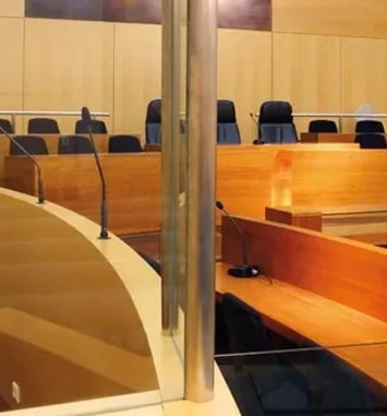 Le palais de justice, projection, "A vous de juger"