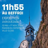 Visite flash, exposition 11h55 au Beffroi