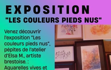 Exposition Les couleurs pieds nus
