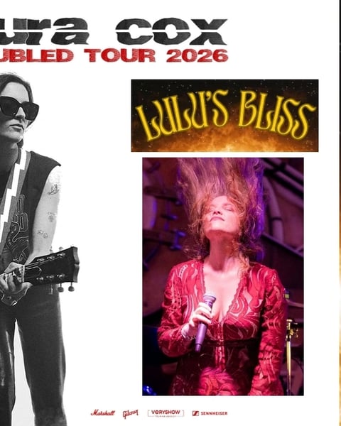 Laura Cox (Rock) - Subterranean Street Society (Grunge) - Lulu's Bliss (Pop-Rock)