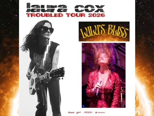 Laura Cox (Rock) - Subterranean Street Society (Grunge) - Lulu's Bliss (Pop-Rock)