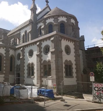 Atelier de Taille de Pierre à l'Eglise Saint Martin, à Brest