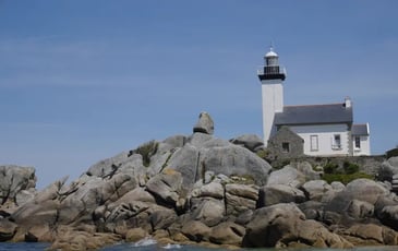 Visite des extérieurs du phare de Pontusval