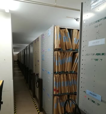 Visite guidée du service des Archives médicales