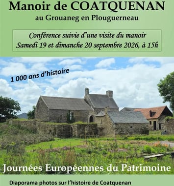 Conférence et visite, Manoir de Coat Quenan