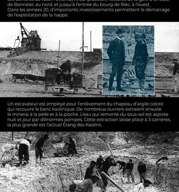 Visite guidée, site des Kaolins