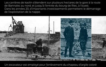 Visite guidée, site des Kaolins