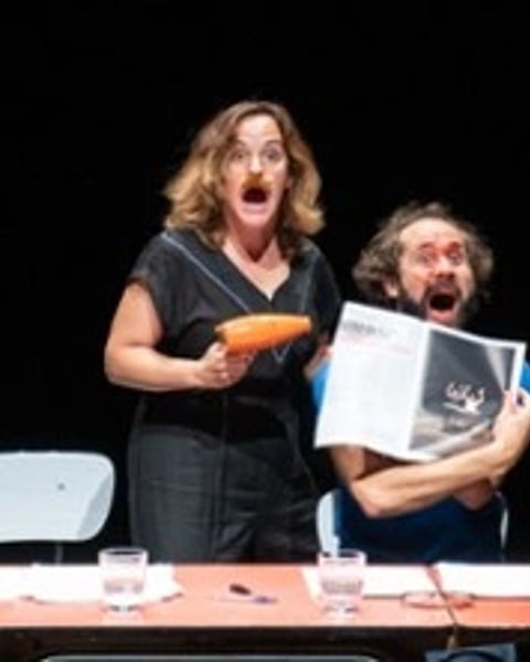 Le Mystère du Gant. Vaudeville à table ou presque