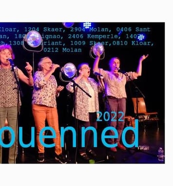 Kaouenned et Isabelle Quéré et Marie Verveur et Éliott Deshayes