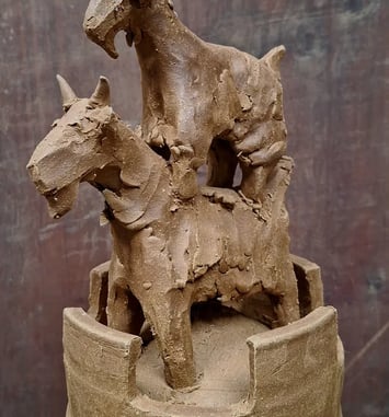 Les monstres du Grouanec, Atelier de modelage enfant autour du bestiaire médiéval