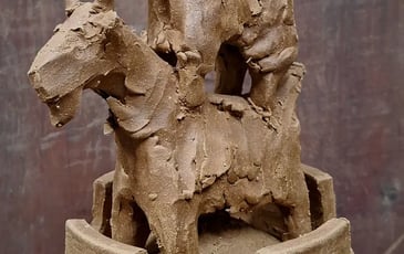 Les monstres du Grouanec, Atelier de modelage enfant autour du bestiaire médiéval