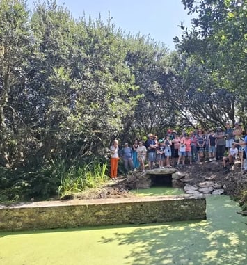 Balade guidée lavoirs et fontaines du nord de l'île